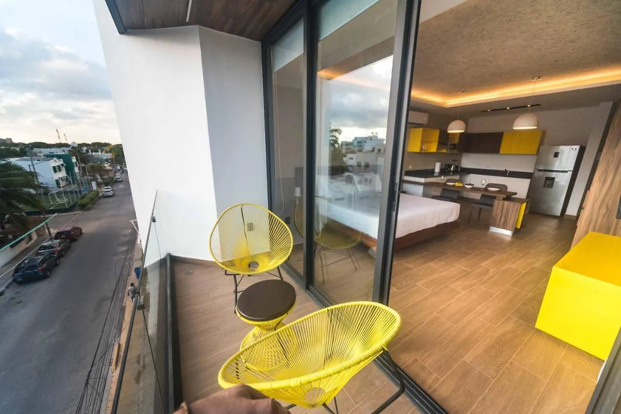 דירה פלאייה דל כרמן Yellow Condos